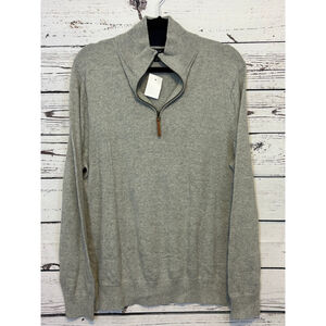 Men's J.Crew Pullover Sweater Size L Gray